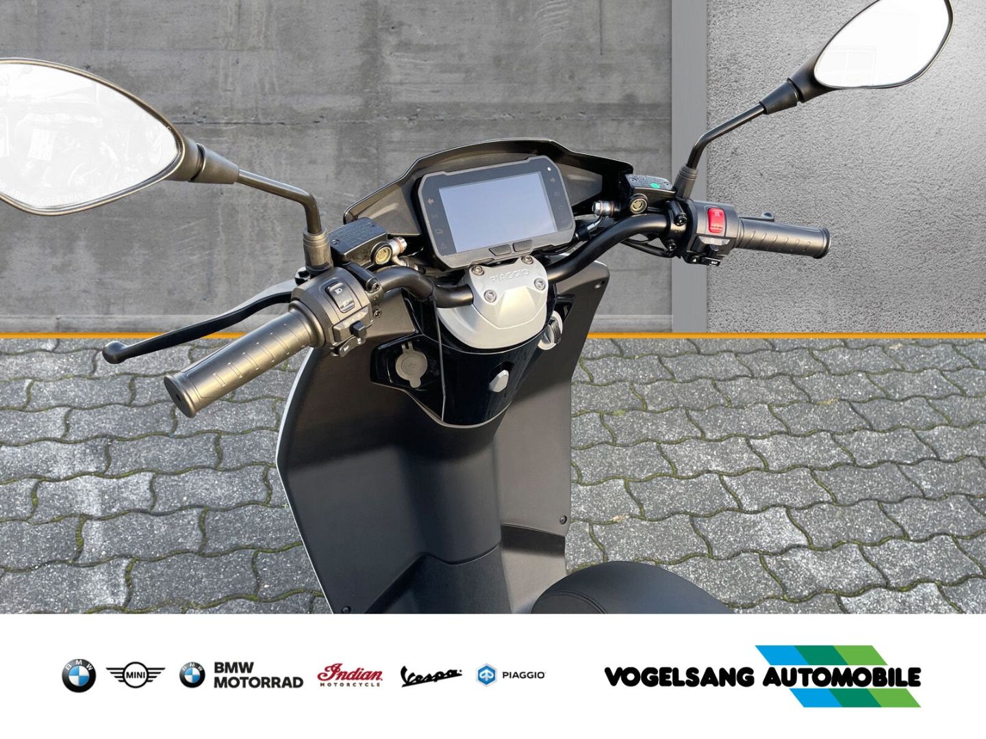 Fahrzeugabbildung Piaggio 1 Modell 2022, LCD-Display, Keyless Ride, Voll-L