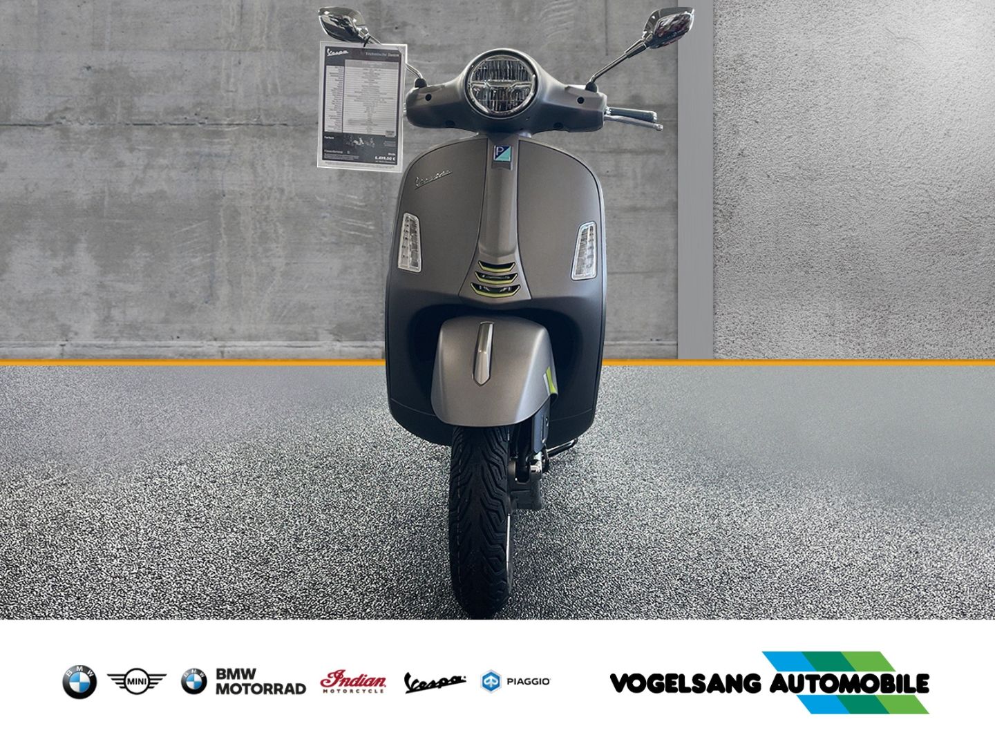 Fahrzeugabbildung Vespa GTS 125 Super Tech HPE, TFT Display, Keyless Rid