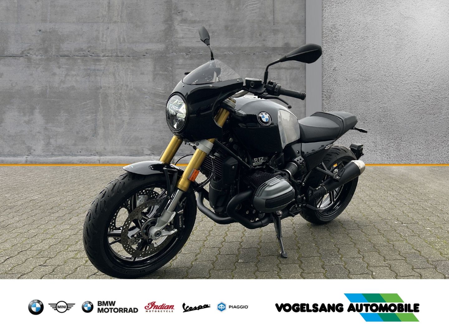 BMW R nineT 12 SONDERMODELL BLACK-LINE, Heckumbau, R