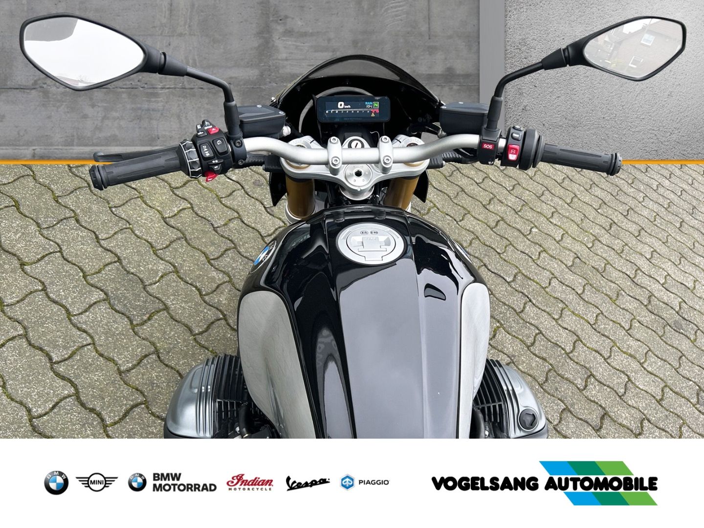 Fahrzeugabbildung BMW R nineT 12 SONDERMODELL BLACK-LINE, Heckumbau, R