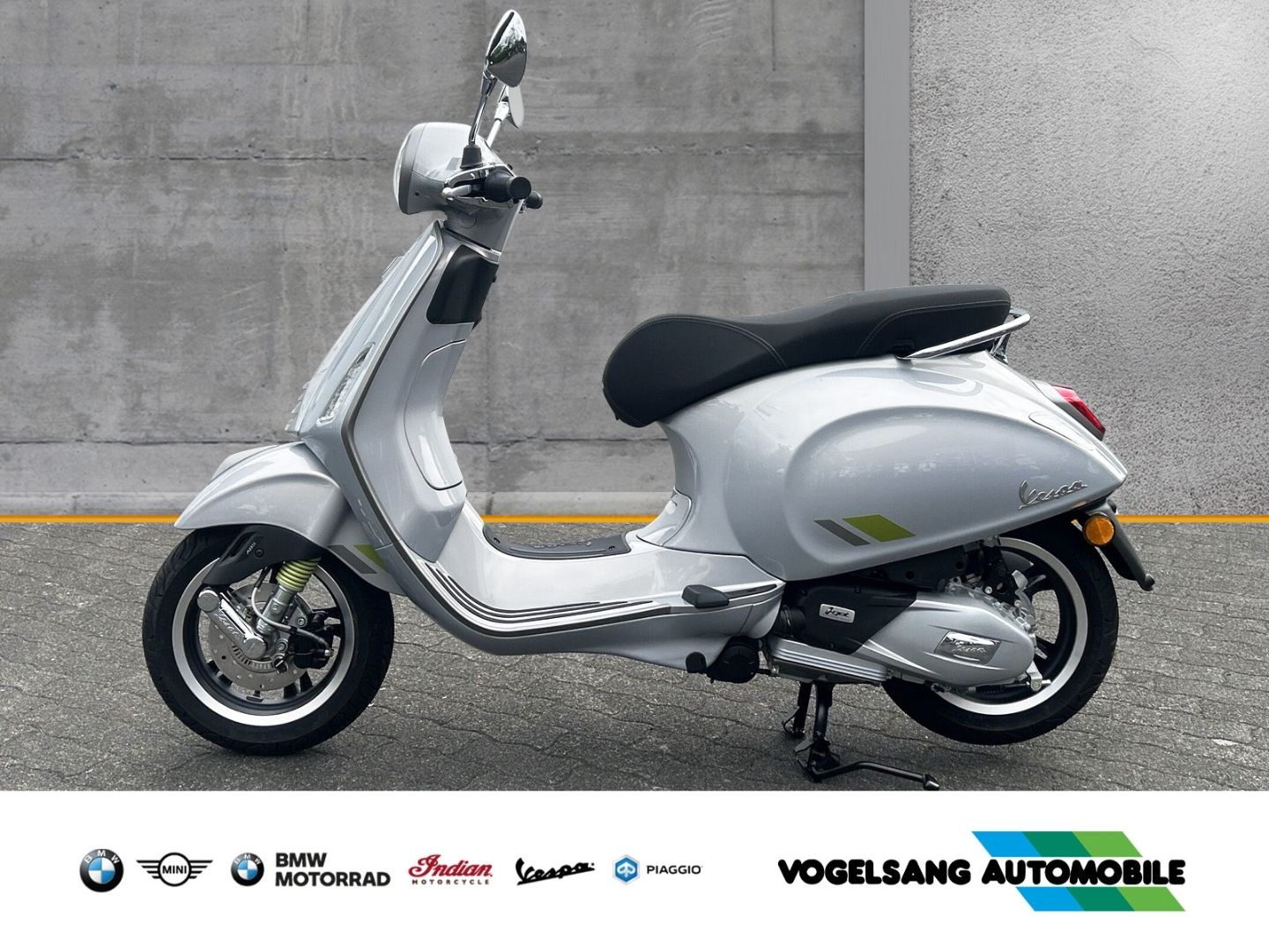 Fahrzeugabbildung Vespa Primavera 125 Tech, Modell 2025, TFT Display, Vo