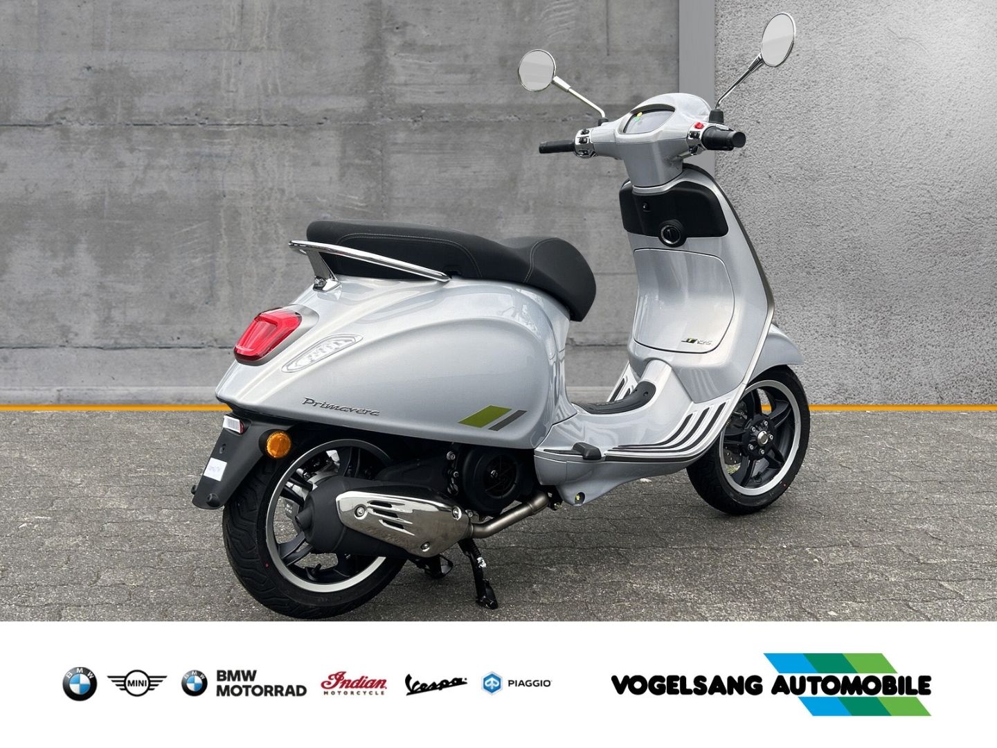 Fahrzeugabbildung Vespa Primavera 125 Tech, Modell 2025, TFT Display, Vo