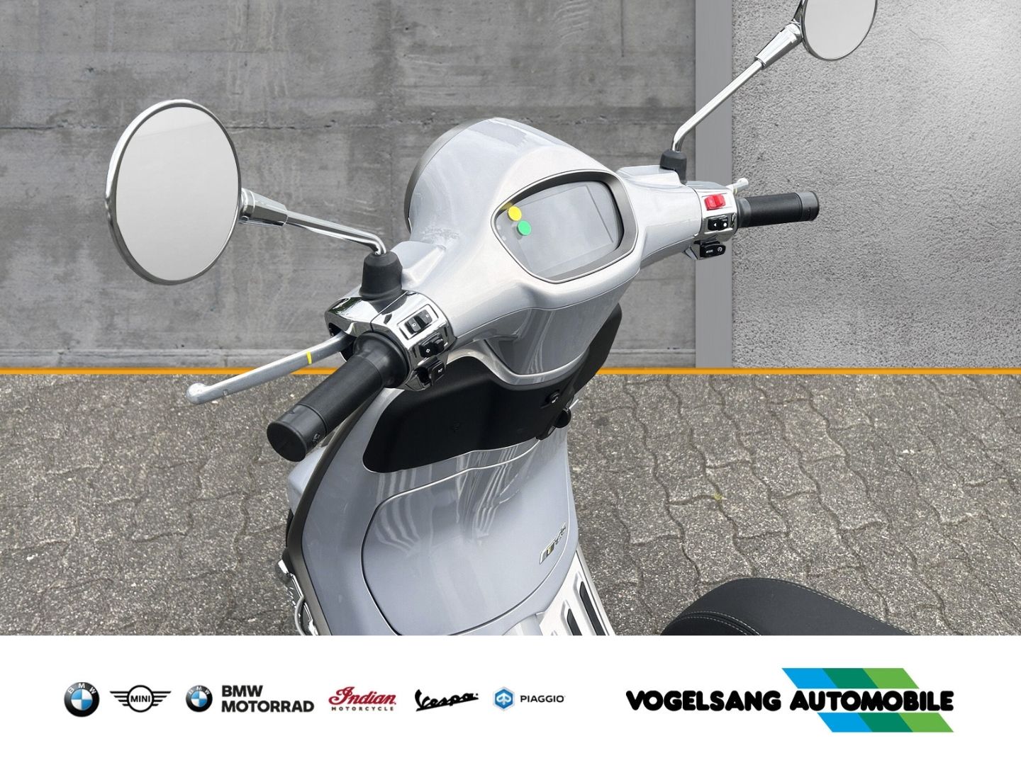 Fahrzeugabbildung Vespa Primavera 125 Tech, Modell 2025, TFT Display, Vo