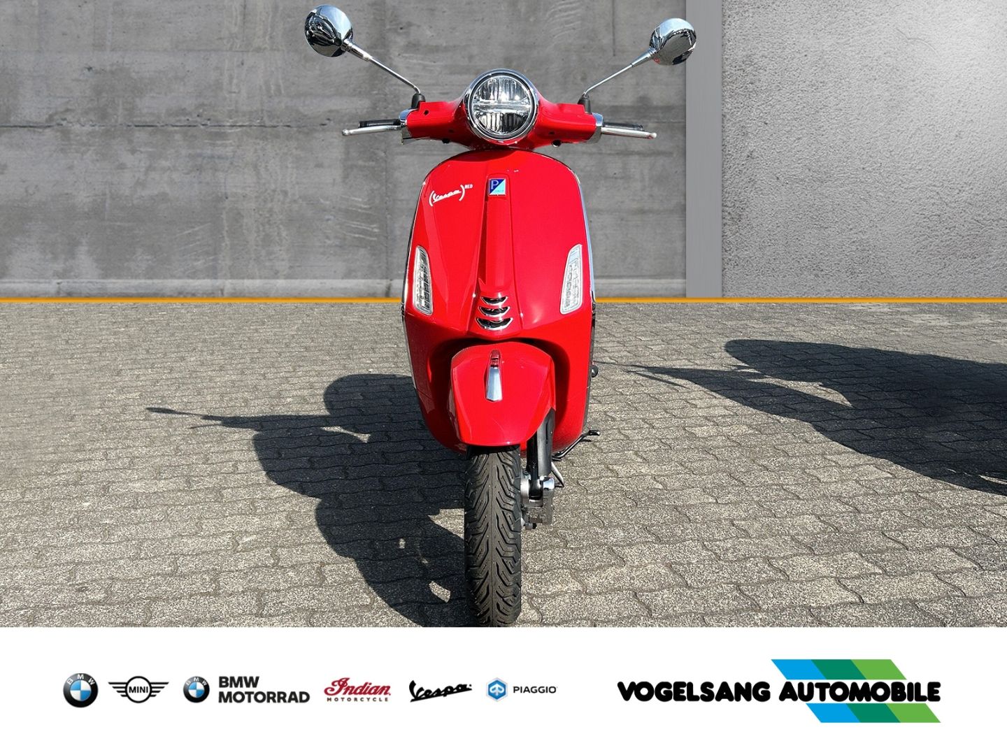 Fahrzeugabbildung Vespa Primavera 50 Product RED, Sondermodell, I-Get, V