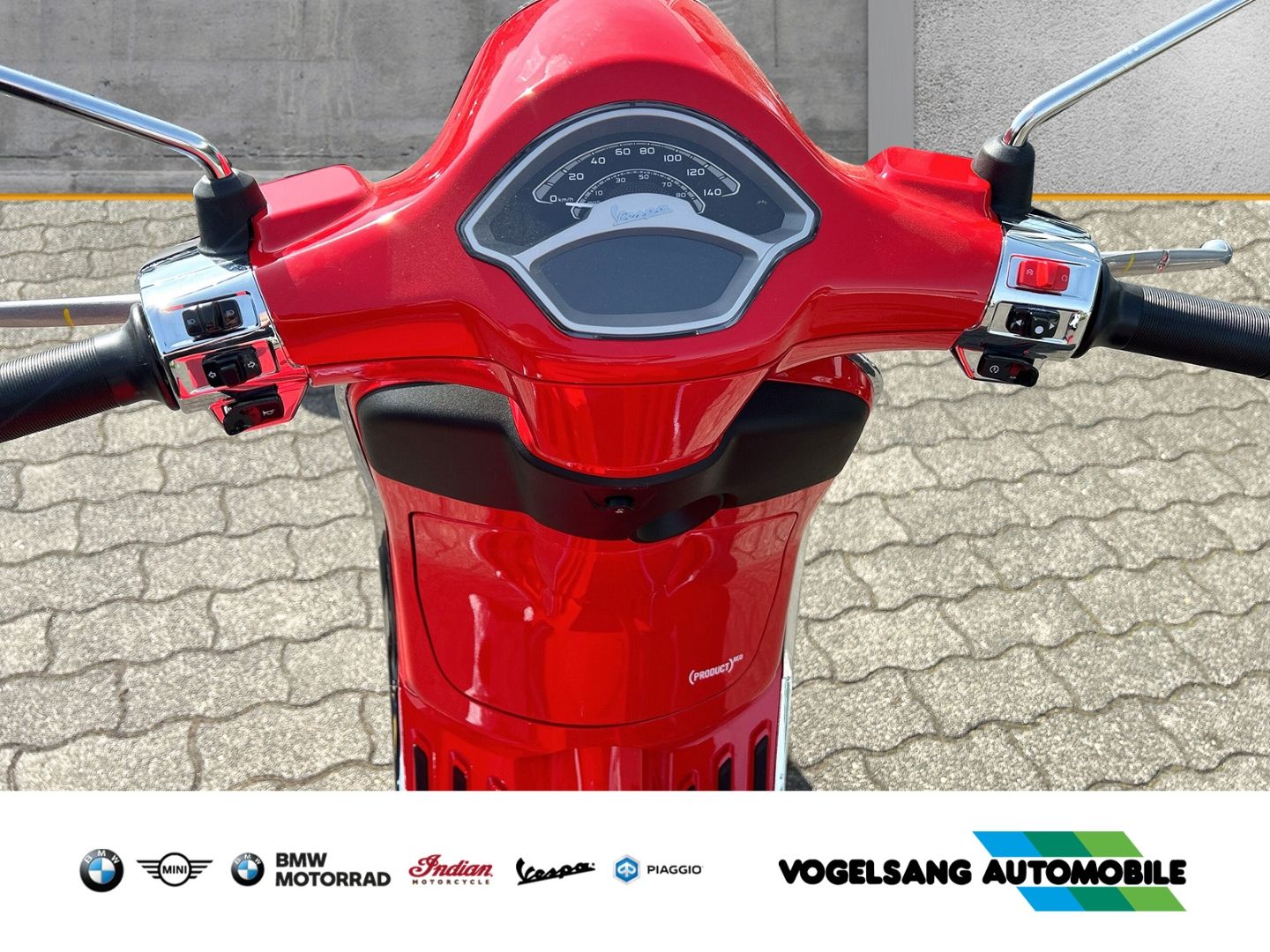 Fahrzeugabbildung Vespa Primavera 50 Product RED, Sondermodell, I-Get, V