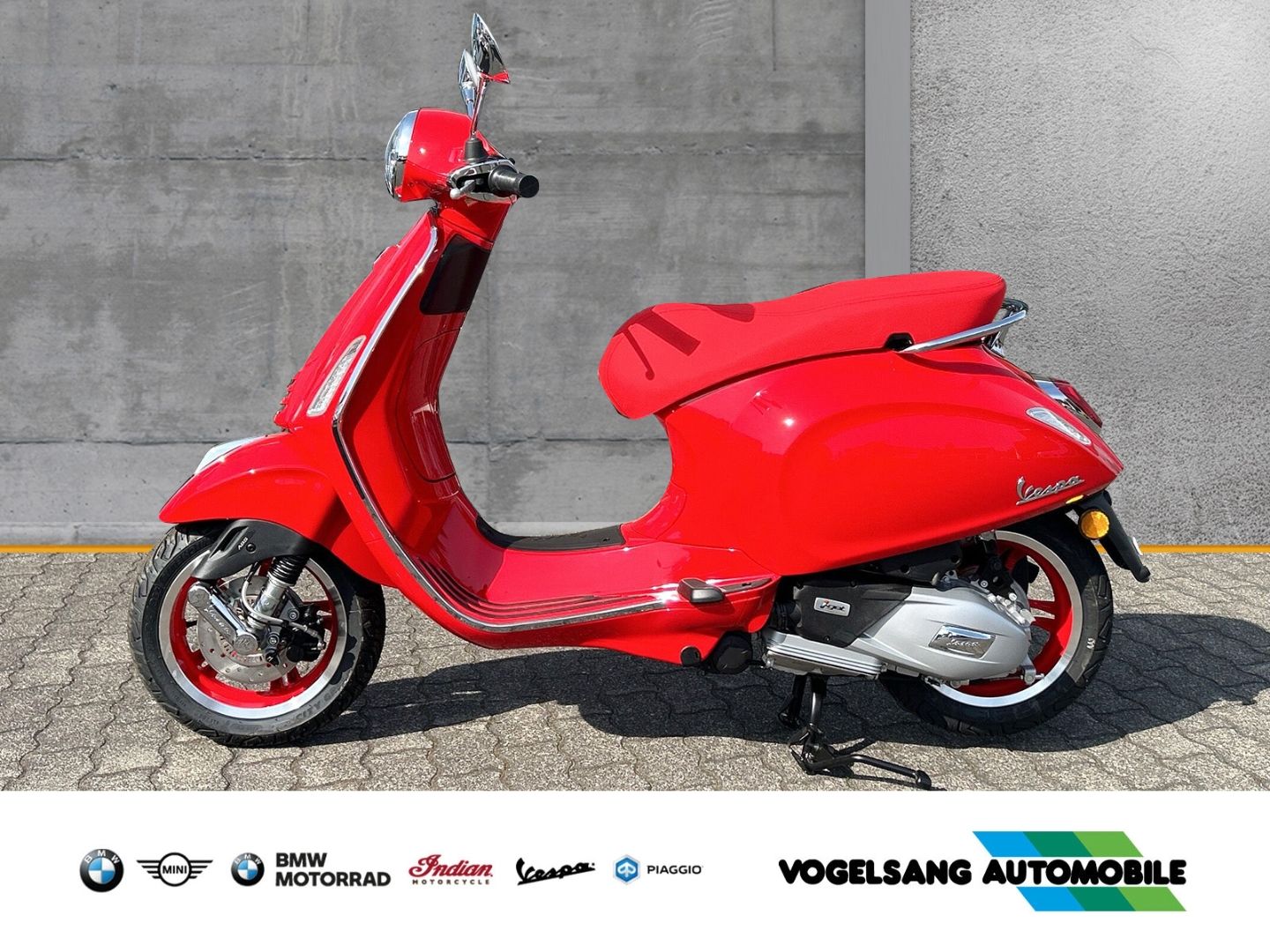 Fahrzeugabbildung Vespa Primavera 125 Product RED, Sondermodell, I-Get,