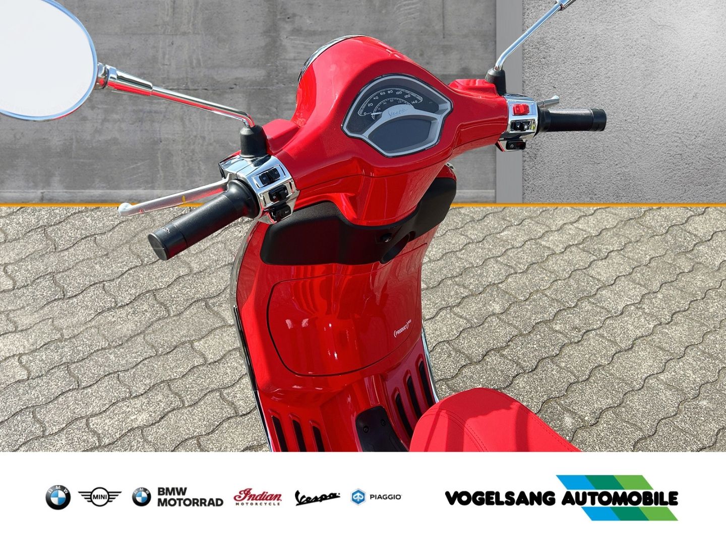 Fahrzeugabbildung Vespa Primavera 125 Product RED, Sondermodell, I-Get,