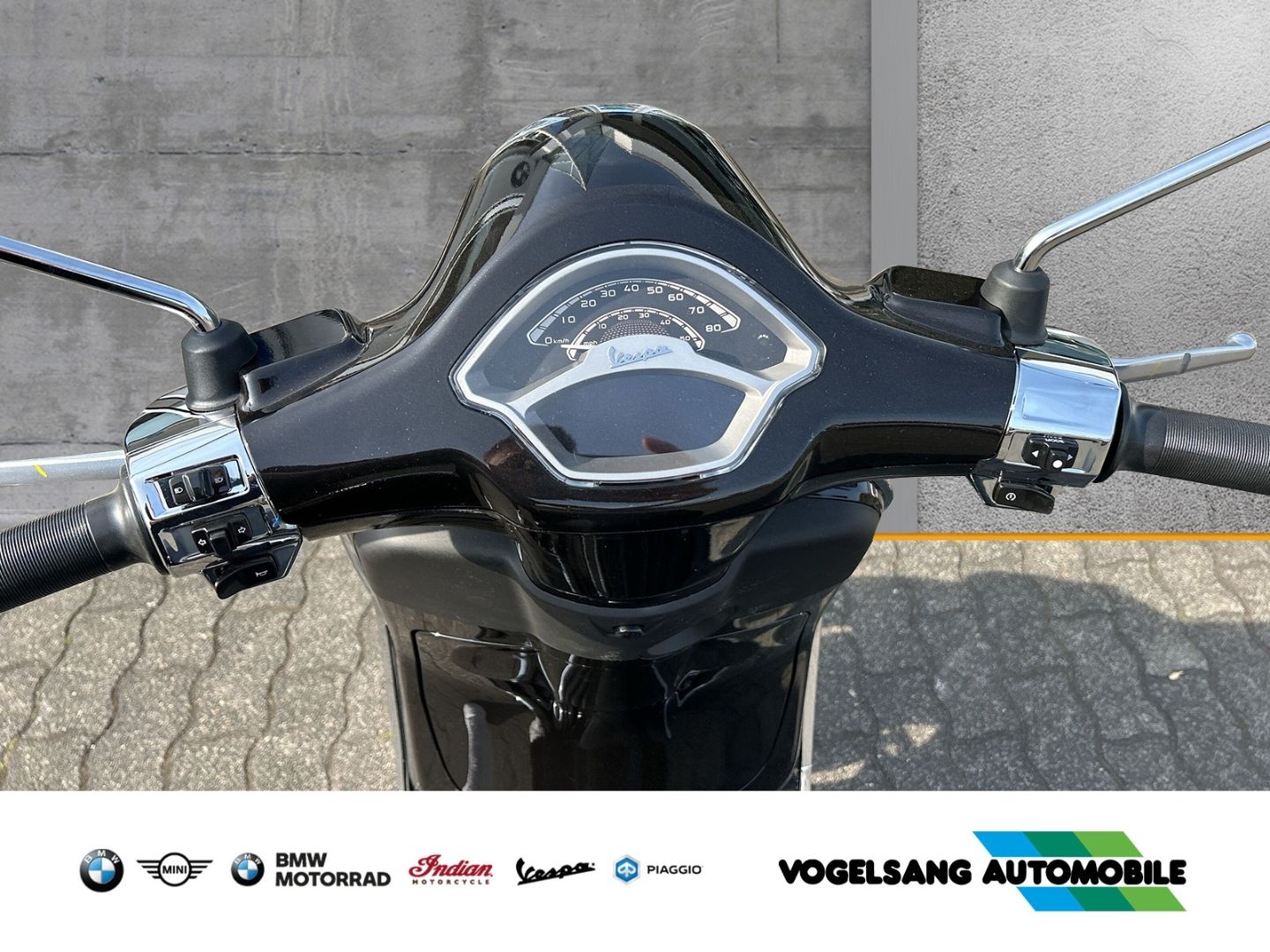 Fahrzeugabbildung Vespa Primavera 125 I-Get, Voll LED, LCD Display, Face