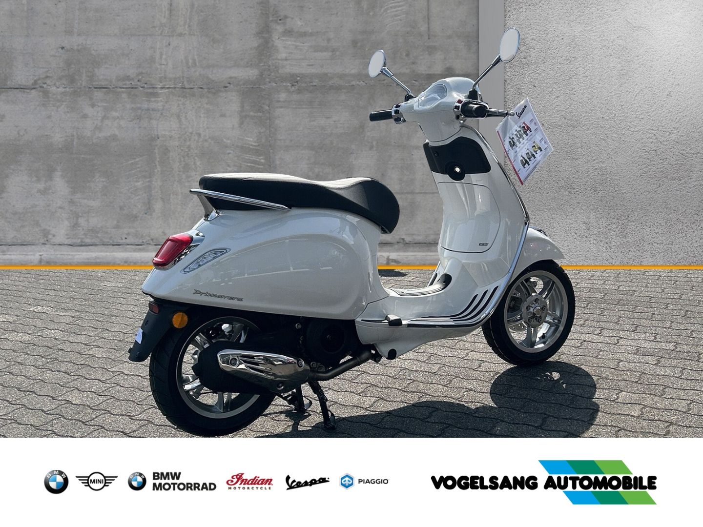 Fahrzeugabbildung Vespa Primavera 125 I-Get, Voll LED, LCD Display, Face