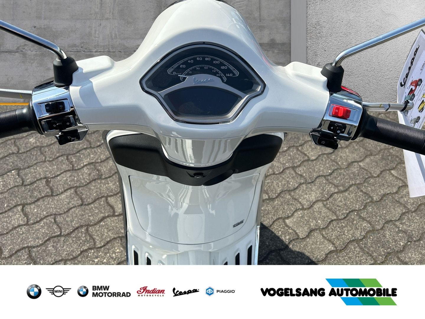 Fahrzeugabbildung Vespa Primavera 125 I-Get, Voll LED, LCD Display, Face