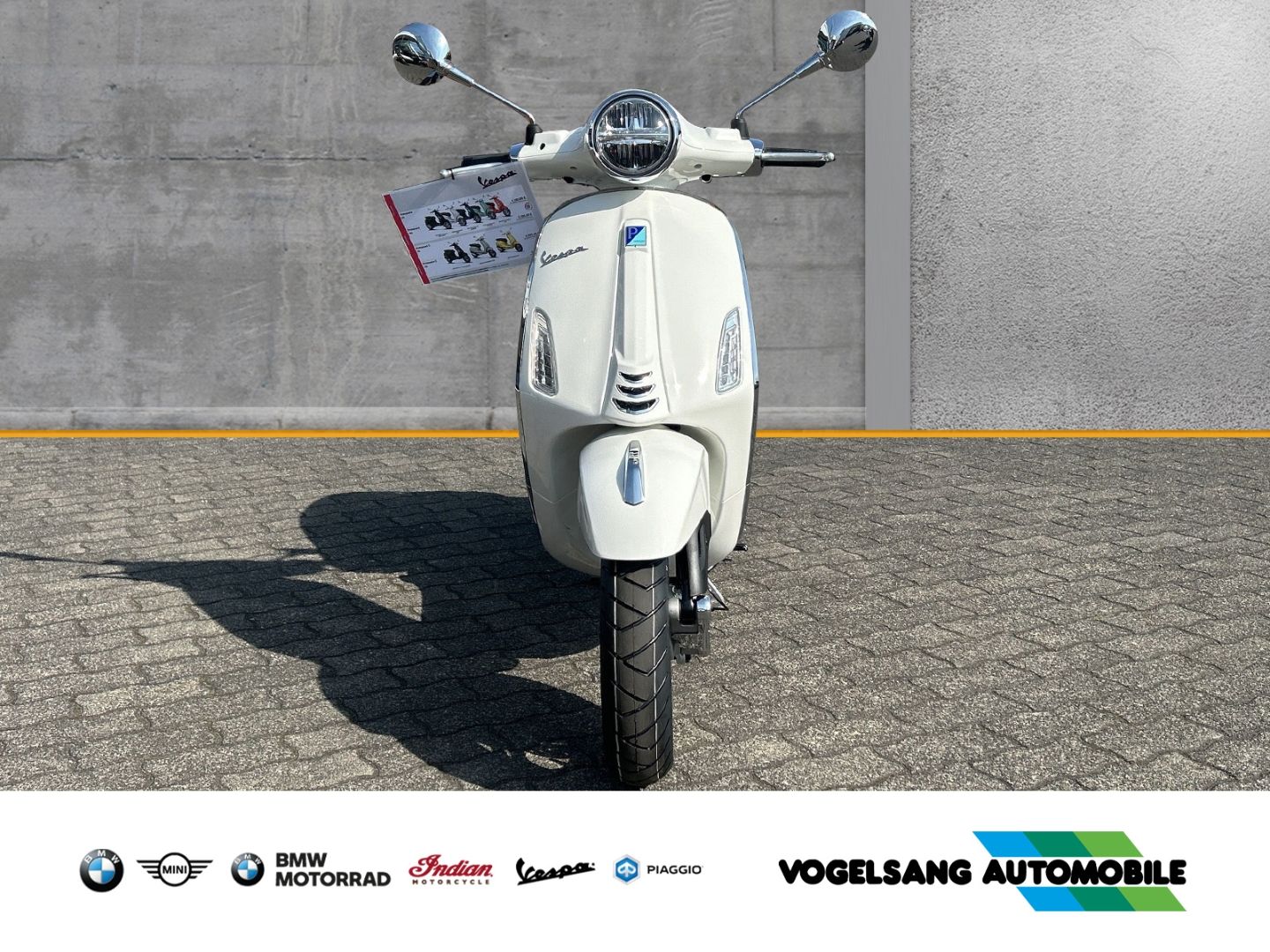 Fahrzeugabbildung Vespa Primavera 125 I-Get, Voll LED, LCD Display, Face