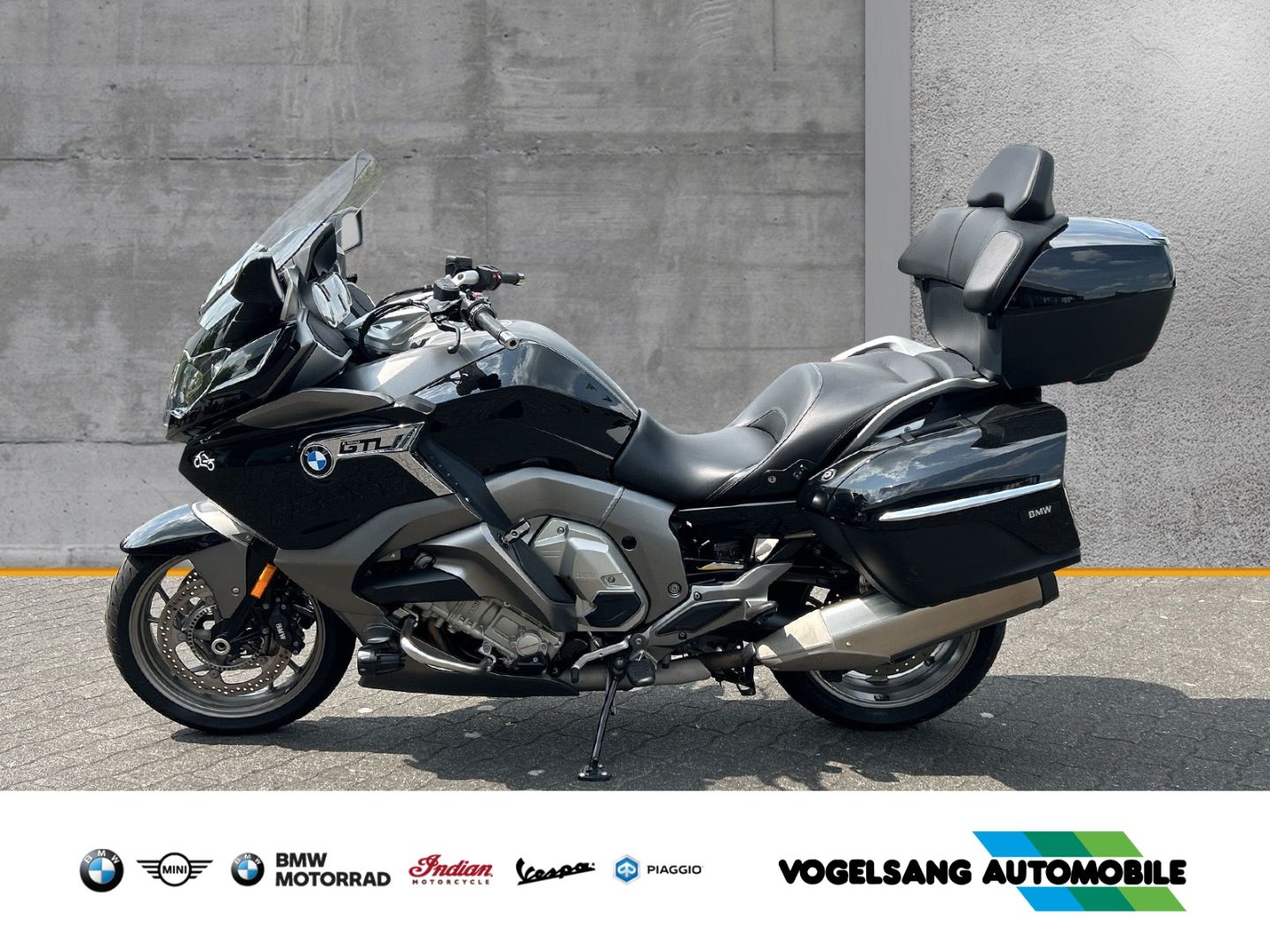 Fahrzeugabbildung BMW K 1600 GTL Seitenkoffer, Topcase, Radio, Zusatzs