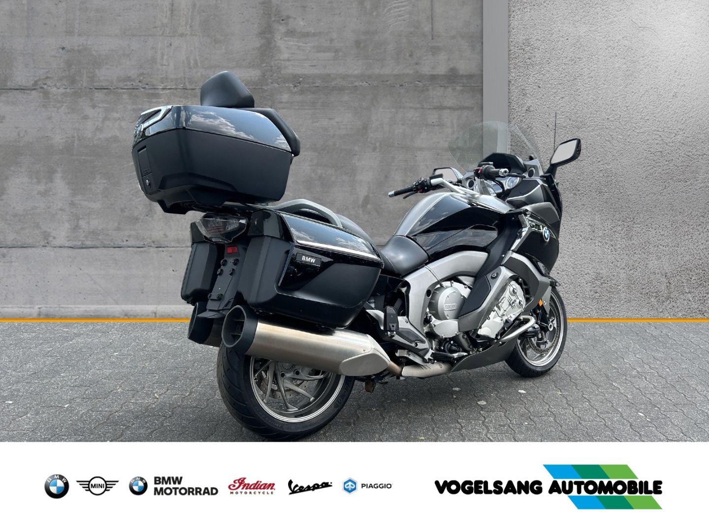 Fahrzeugabbildung BMW K 1600 GTL Seitenkoffer, Topcase, Radio, Zusatzs