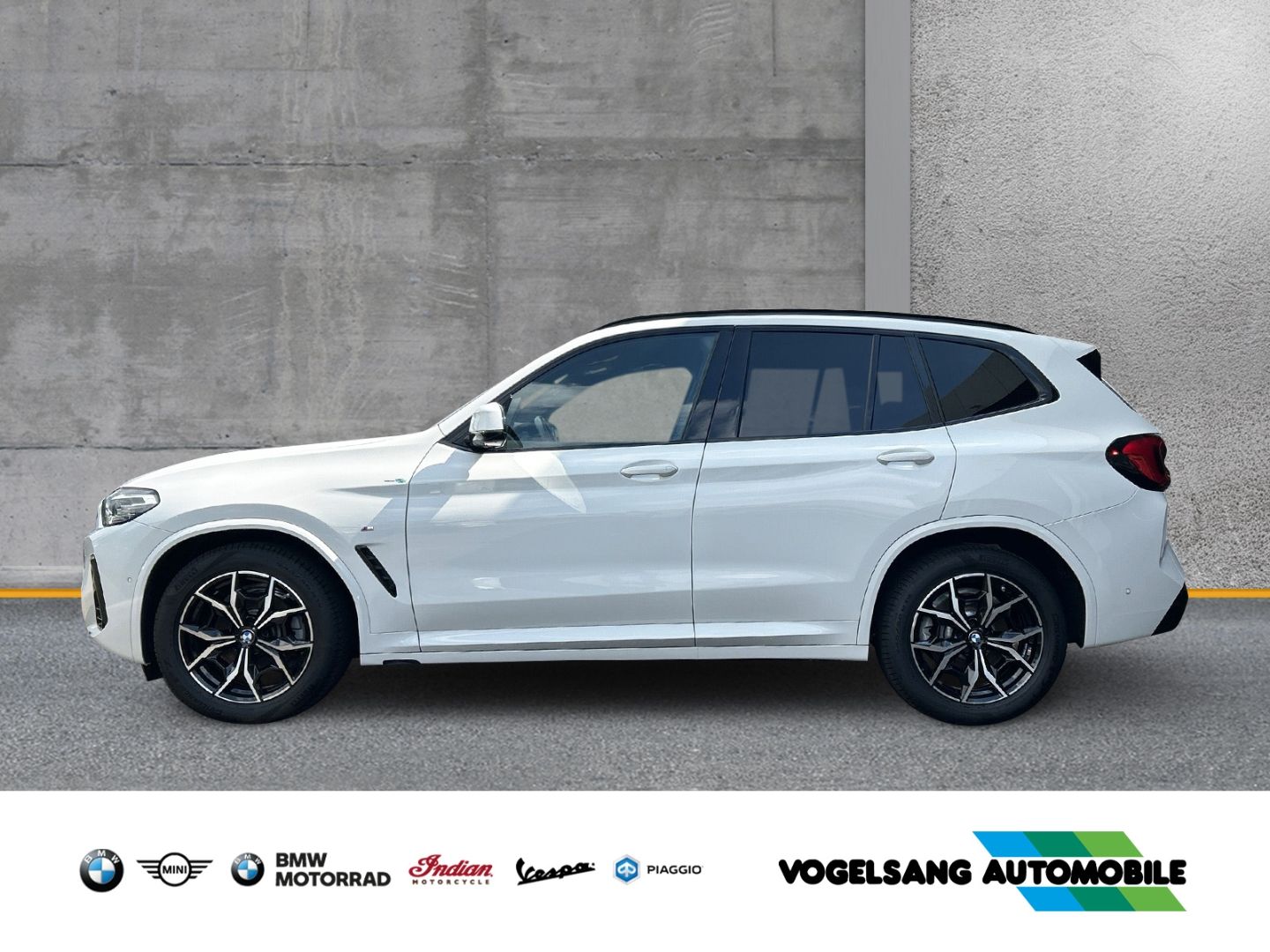 Fahrzeugabbildung BMW X3 20 d M Sport AHK Head-Up HiFi DAB LED