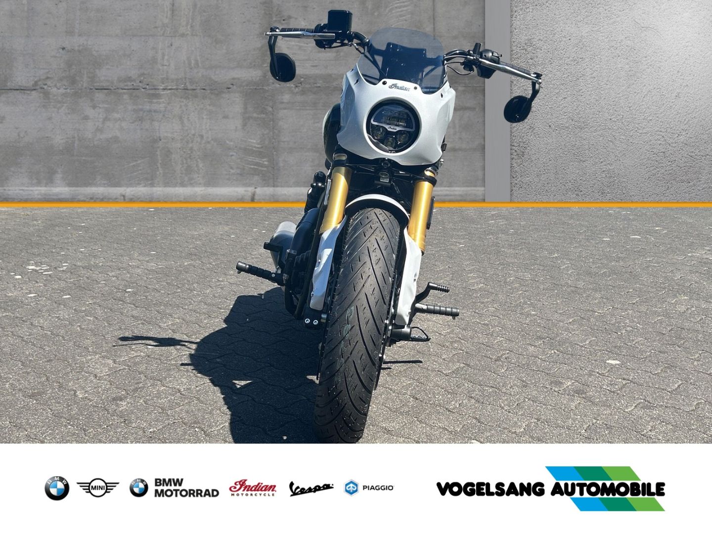 Fahrzeugabbildung Indian Scout 101 / Heckumbau / Klappenauspuffanlage /