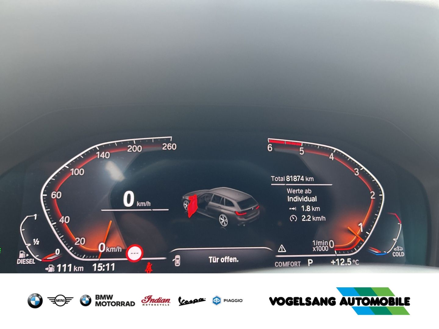 Fahrzeugabbildung BMW 318 dA Touring M Sport 19'LM HiFi Serienfahrwerk