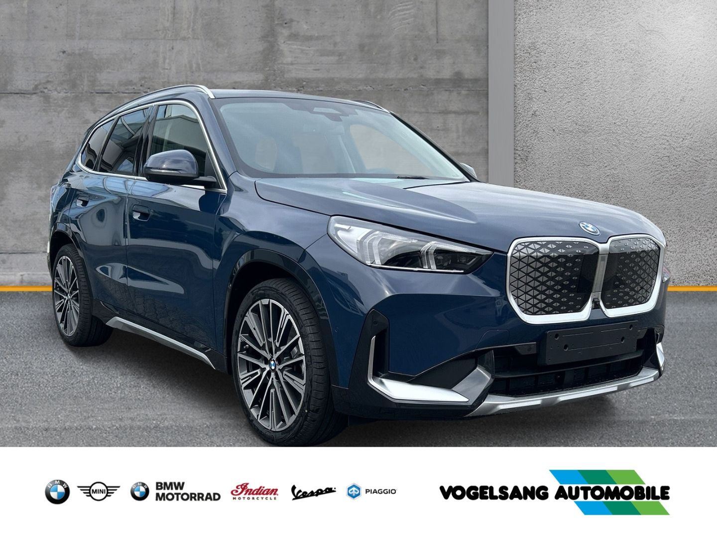 Fahrzeugabbildung BMW iX1 xDrive 30e xLine Park-Assistent HUD AD AHK-k