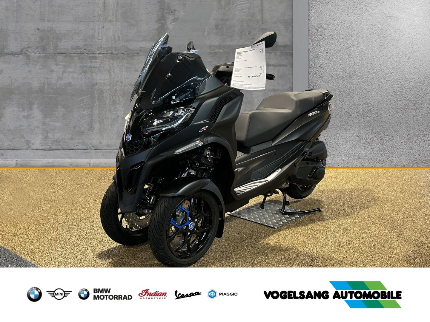 Piaggio MP3 400 HPE Sport, TFT-Display, Keyless Ride, Vo
